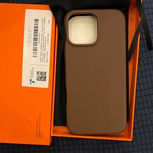 Brown Leather Phone Case — Protective Slim Fit